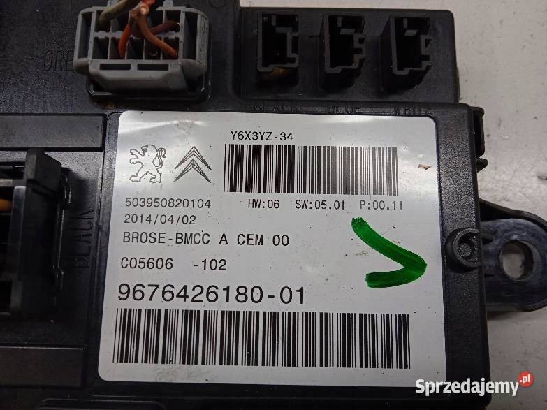 MODUŁ KLAPY TYŁ 967642618001 Citroen C4 Picasso
