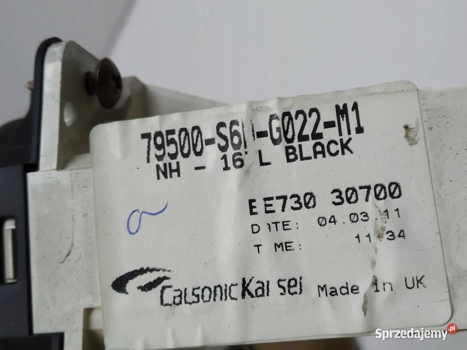 PANEL NAWIEWU 79500S6 G022M1 Honda Civic VII Panele sterowania, przełączniki
