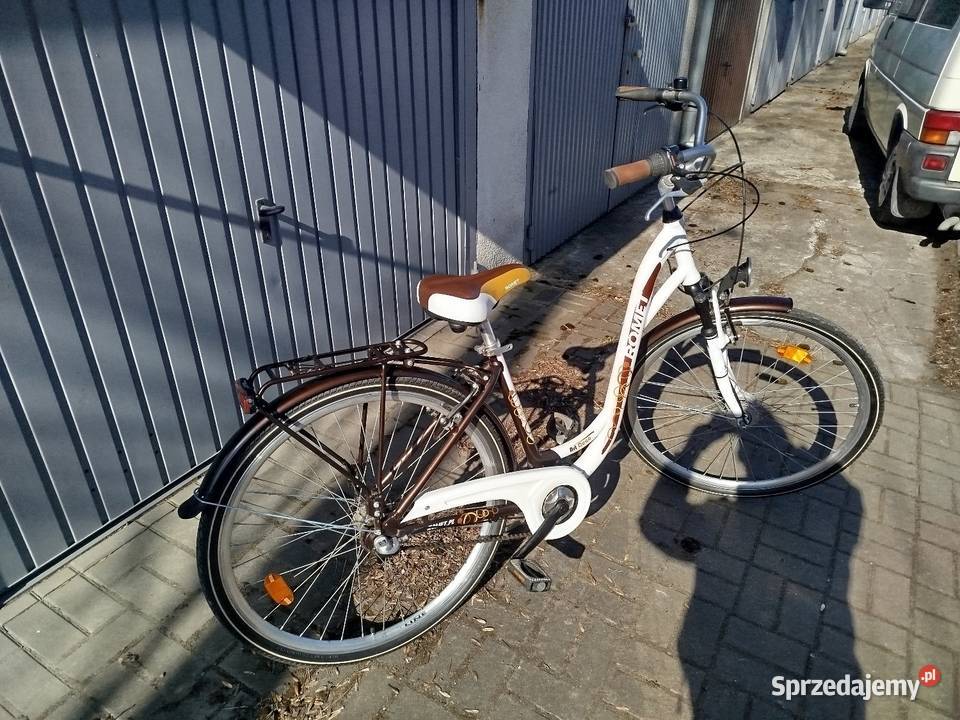 Damka marki Romet rama aluminiowa koła 28