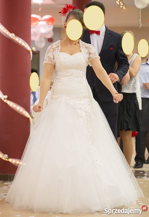 Sprzedam suknię ślubną rybka Emma ecru Rzeszów sprzedam