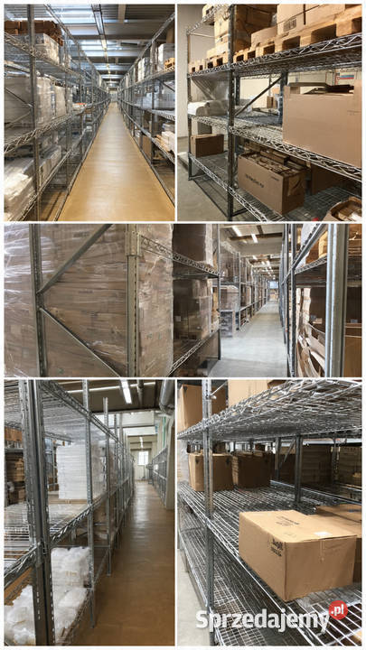 Regały półkowe magazynowe używane Karczew