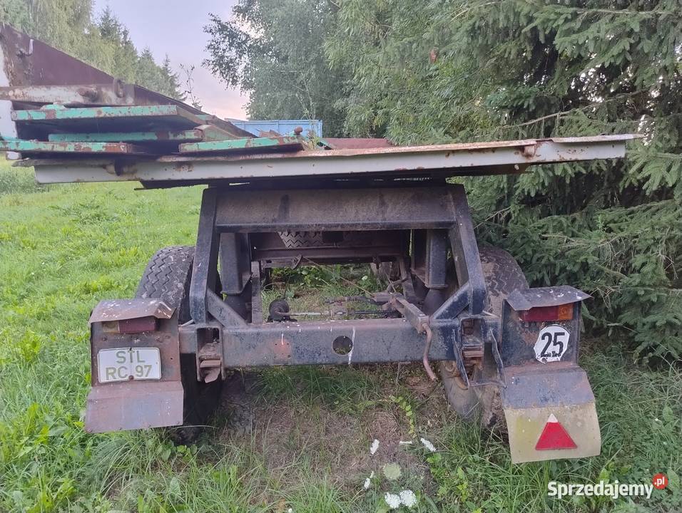 Przyczepa IFA hl 8011 wywrotka dwie strony nieuszkodzony Chełm