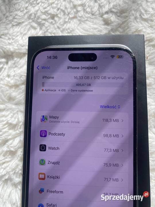 IPhone 15 Pro 512 GB łódzkie