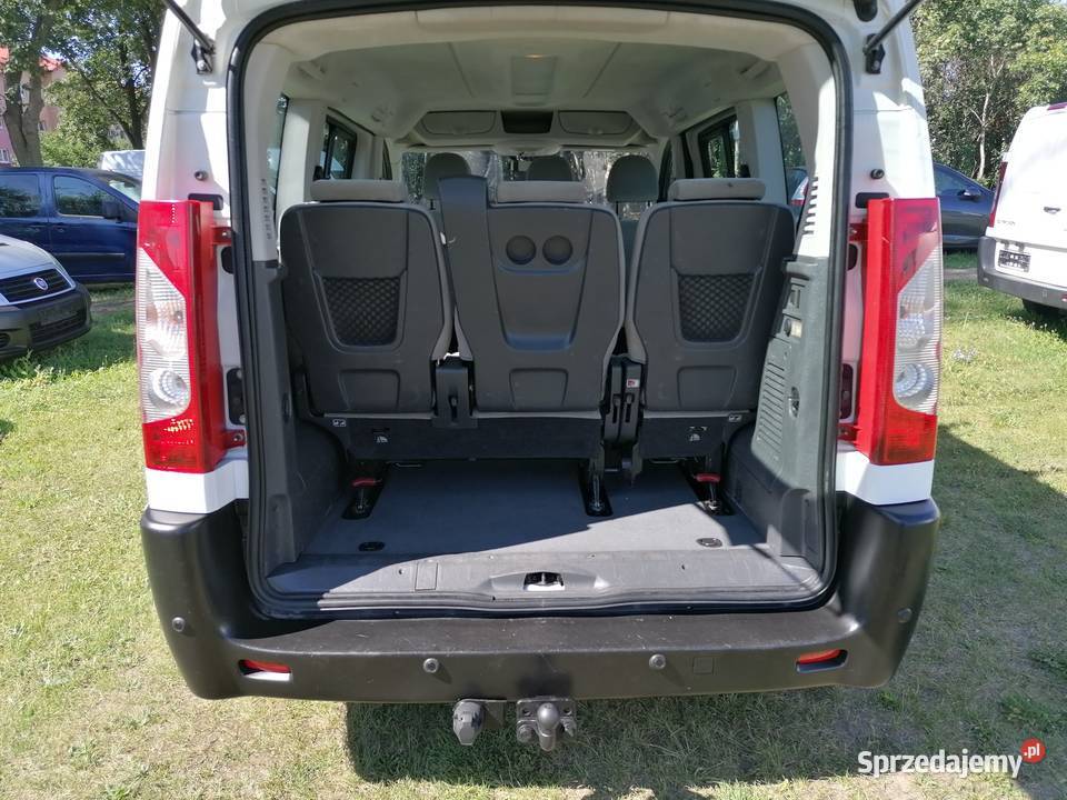 Peugeot Expert 9 osobowy biały Klima zadbany kurtyny powietrzne Expert Leszno