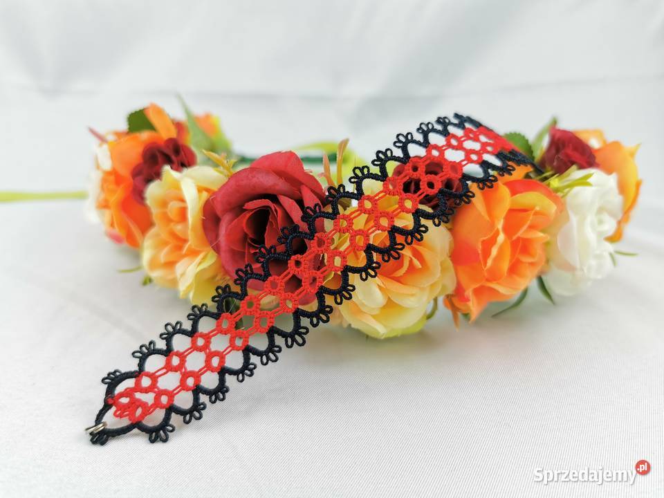 Bransoletka frywolitkowa