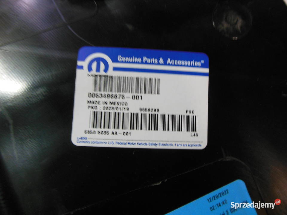NADKOLE BŁOTNIKA LEWY PRZÓD JEEP COMAPSS osobowe Kozy sprzedam