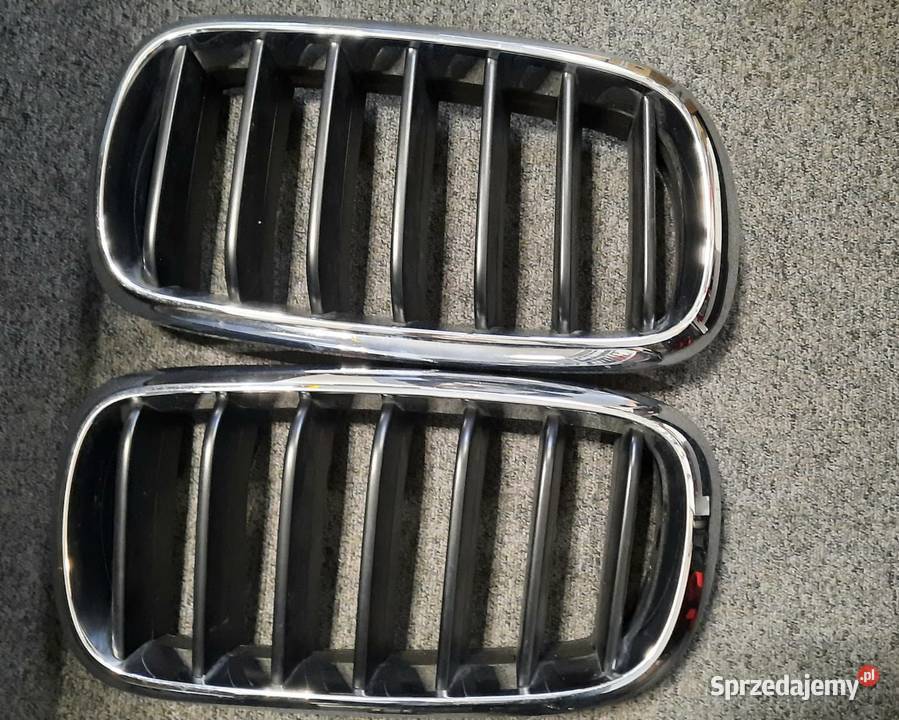 Grill atrapa nerki BMW X5 oryginał L i P Żodyń