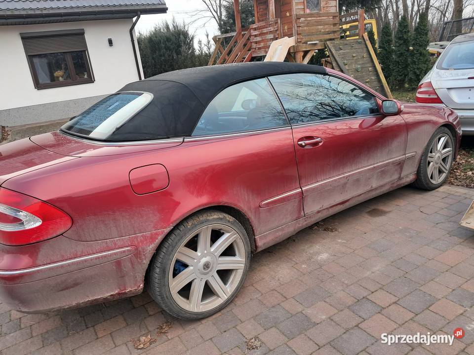 mercedes cabrio clk 209 32 benzyna zamienie Stryków sprzedam