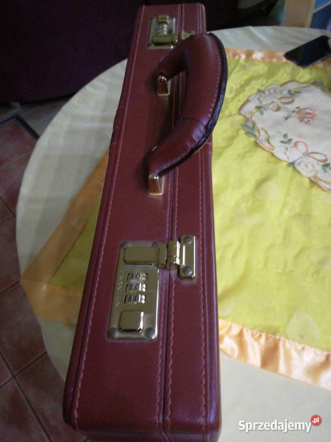 Dyplomadka z naturalnej skóry Franzen 45cm lubelskie Lublin