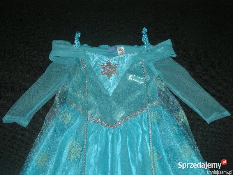 Strój kostium przebranie ELSA Kraina Lodu Frozen