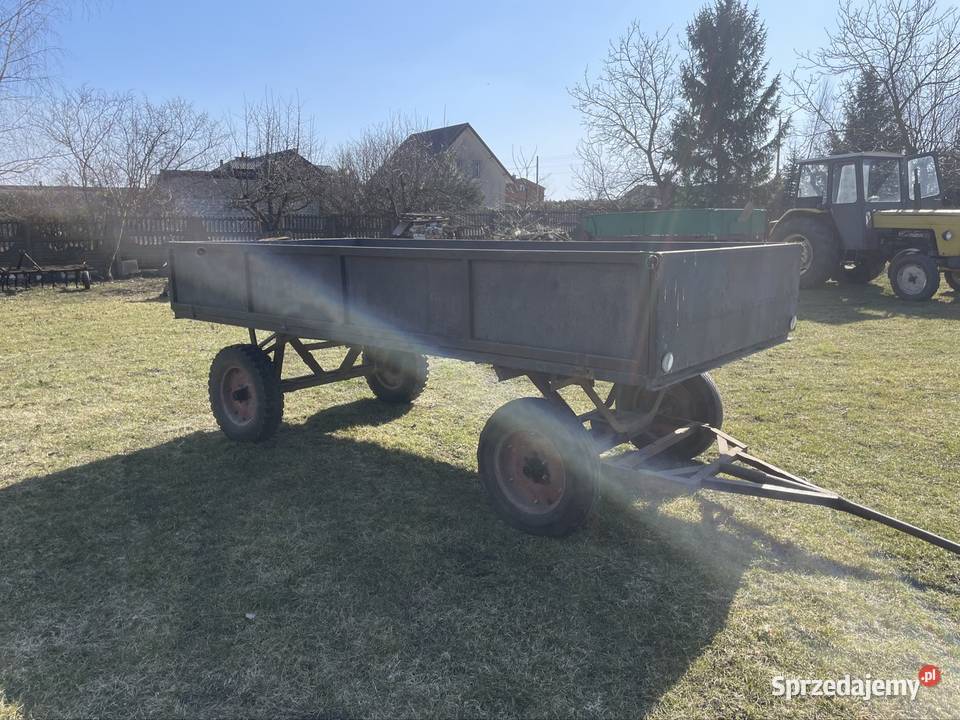 Przyczepa samoróbka nieuszkodzony Wierzbica