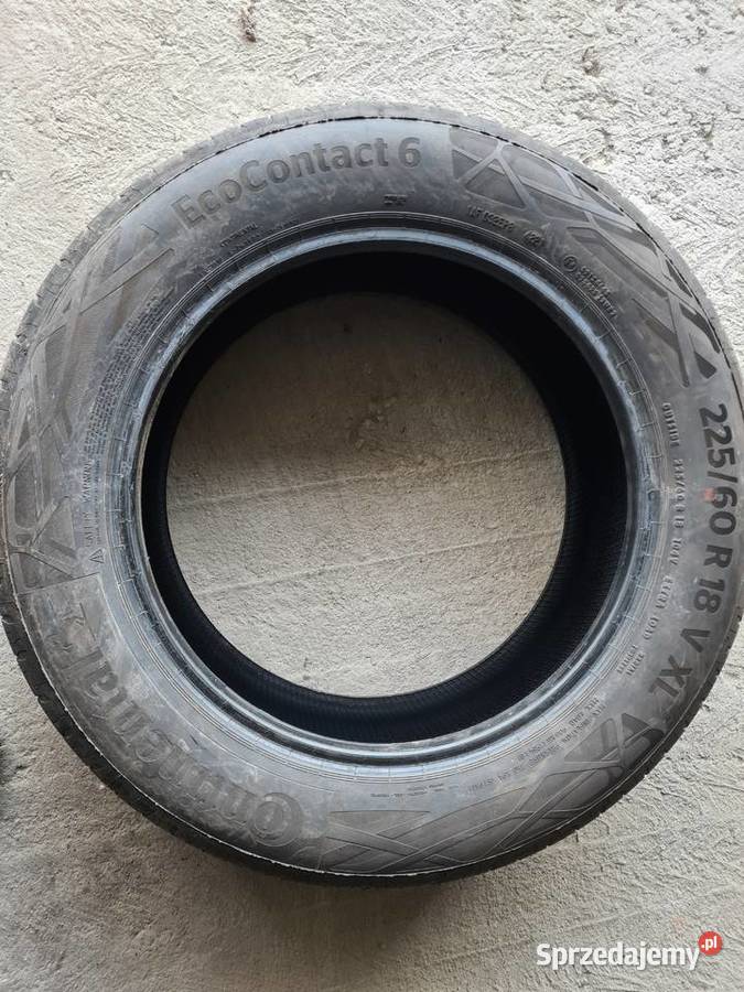 4 opony Continental 2256018 prawie nowe mazowieckie Osowiec
