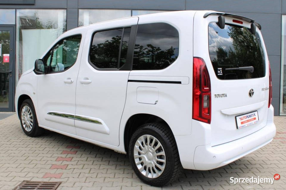 Toyota ProAce City Verso 2022r FV23 1wł Salon nieuszkodzony