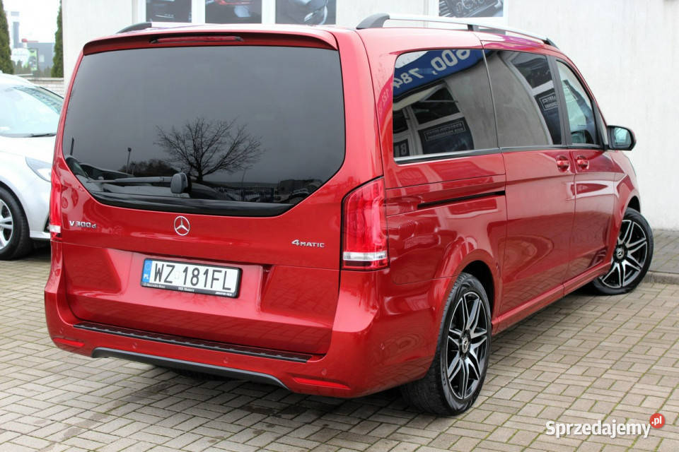 Mercedes V 300 Avantgarde V300 AMG 4Matic przyciemniane szyby Mercedes-Benz mazowieckie Sokołów