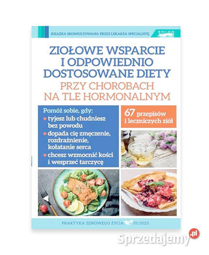 książka ziołowe wsparcie i dostosowanie diety Dom i Ogród