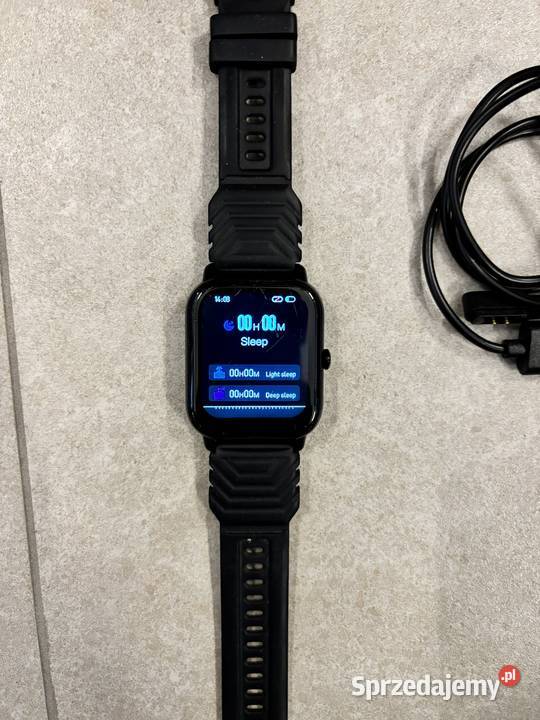 Smartwatch P66D 185 Bluetooth rozmowy tętno SpO2 Warszawa