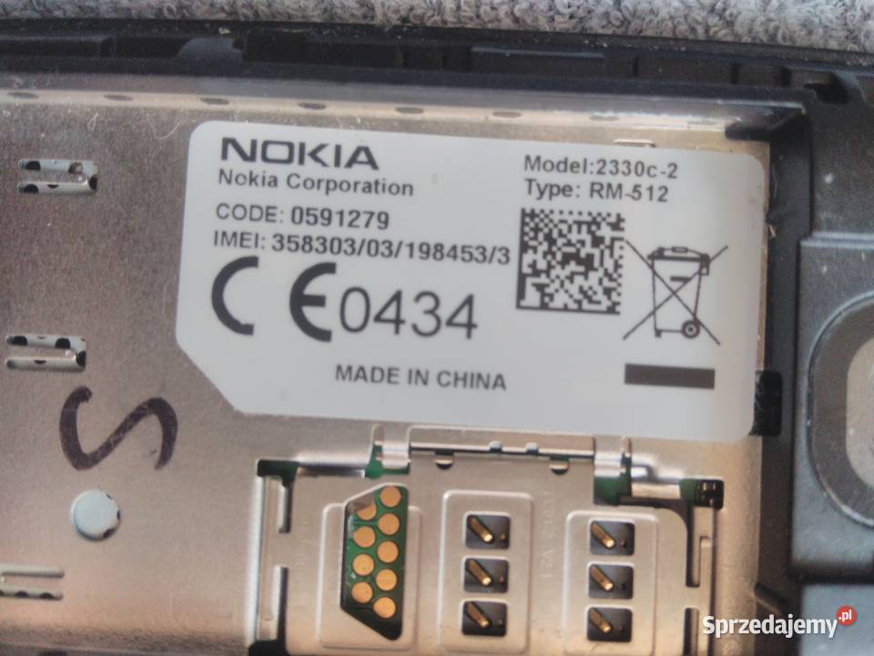 nokia 2330c2 rm512 rm512 telefon 512 rm 2330 Sandomierz