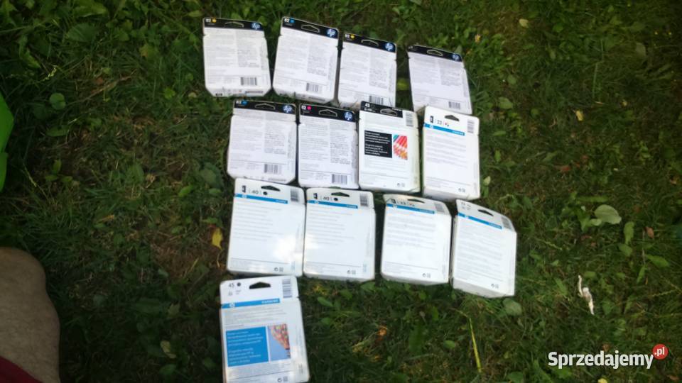 Tusze do HP z stychuoryginalnie zapakowane Drukarki i skanery Drukarki i skanery kujawsko-pomorskie Tuszkowo