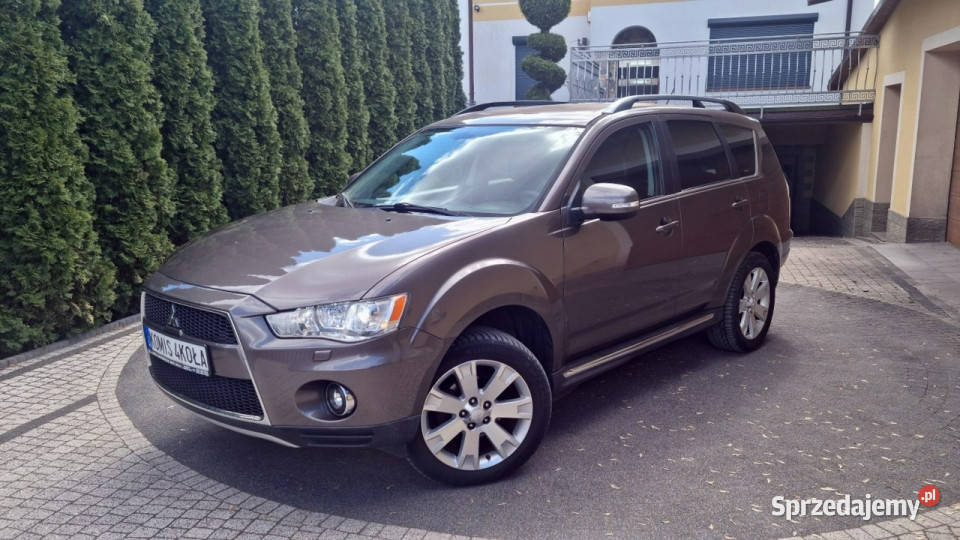 Mitsubishi Outlander 23 177 Xenon Pół Skóry Mitsubishi mazowieckie Płońsk