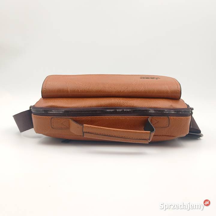 Torba męska listonoszka skórzana na ramie Jeep Torby i torebki Zawiercie sprzedam