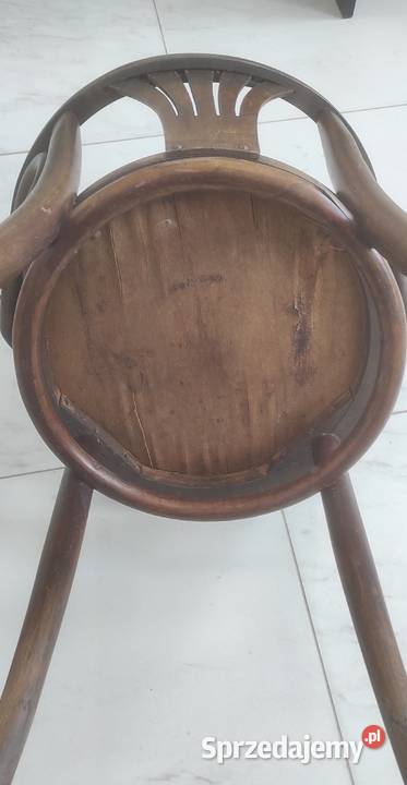 Krzesło fotel vintage Thonet do renowacji Rudziniec