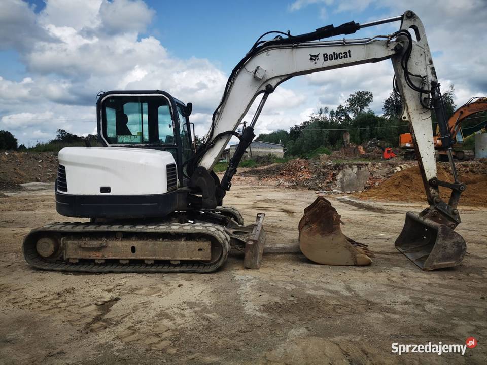 Bobcat E 80 Pług 3 Łyżki Klima Stan