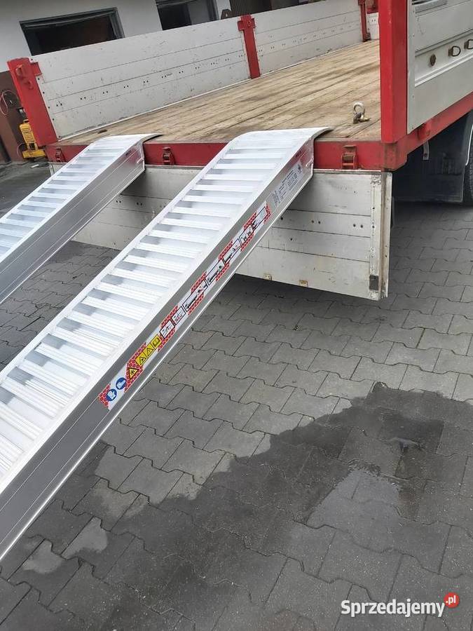 ALTRAP Najazdy aluminiowe 25m 9t 2400zl netto podlaskie Białystok