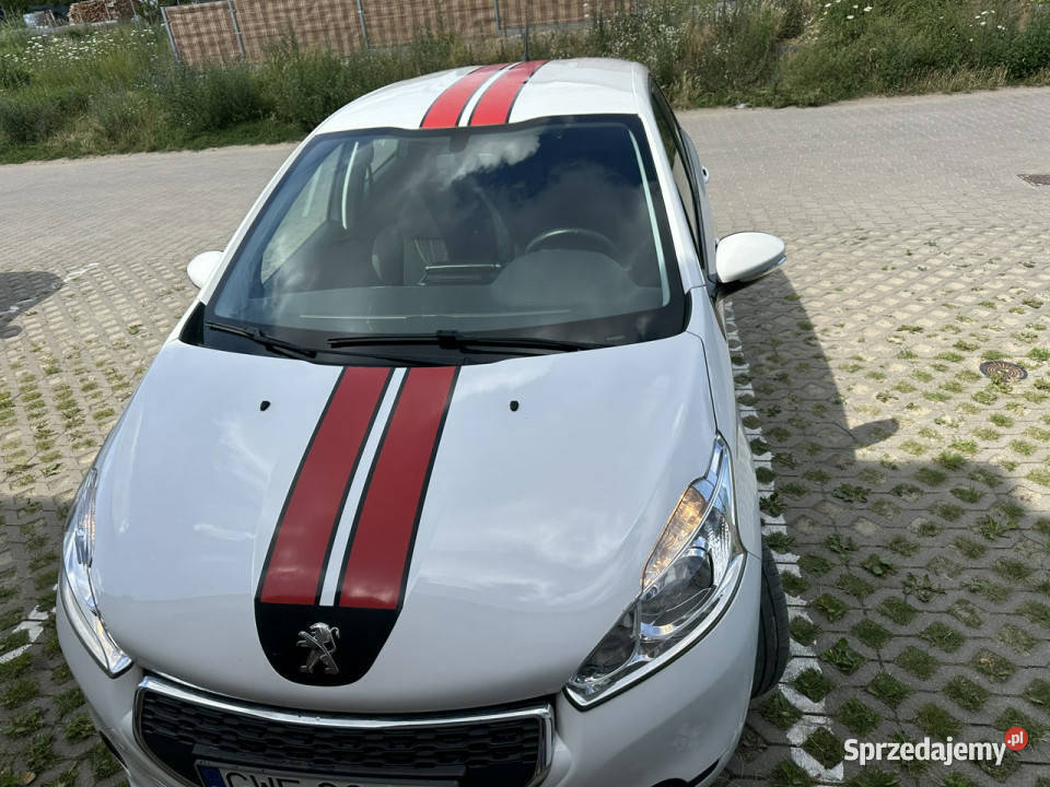 Peugeot 208 Benzyna tempomat nawigacja isofix Wejherowo
