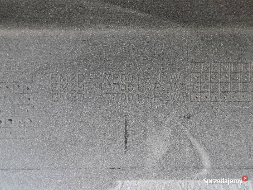 FORD S II 2 ZDERZAK TYŁ TYLNY PDC EM2B17F001 osobowe Bieleń