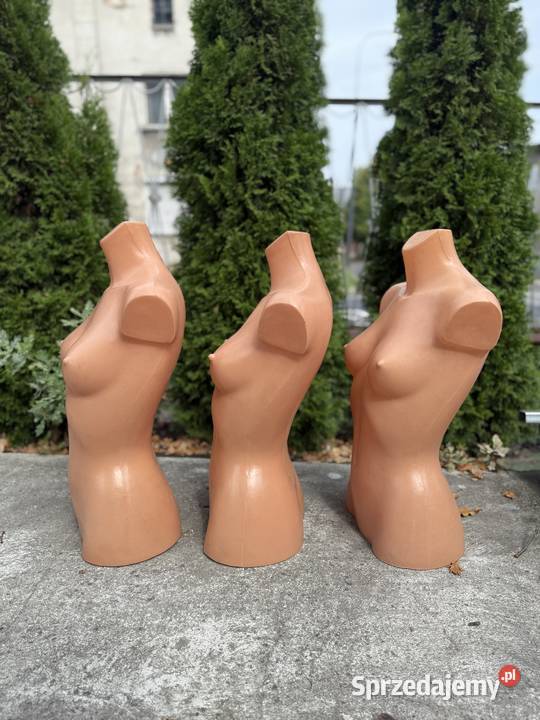 Manekiny damskie półpostaciowe idealny stan śląskie Rybnik