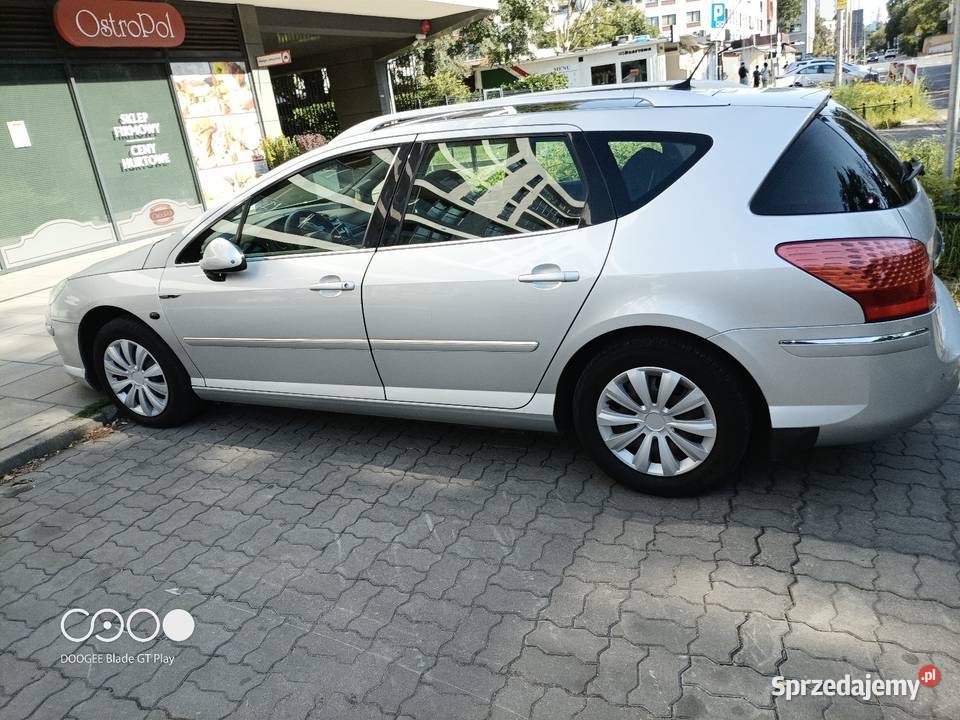 Peugeot 407 SW 20 HDi kombi panorama przebieg Warszawa sprzedam