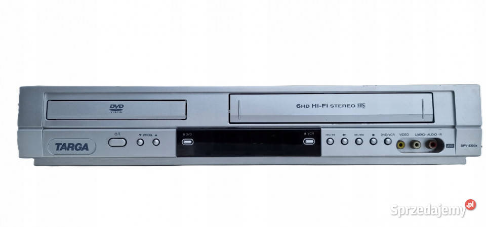 Video DVD kombo Targa DPV5300x 6 head stereo Magnetowidy wielkopolskie Międzychód