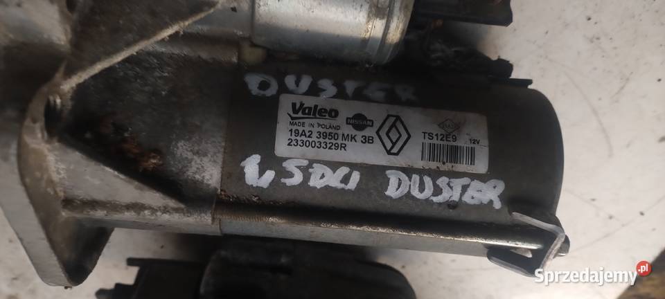 DACIA DUSTER I 15DCI rozrusznik alternator