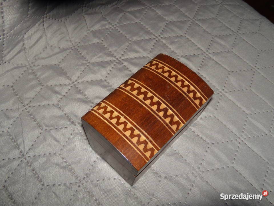 Drewniana szkatułka Warszawa