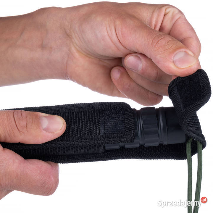 Pałka Teleskopowa 555 mm Czarny Chrom Etui Ludźmierz