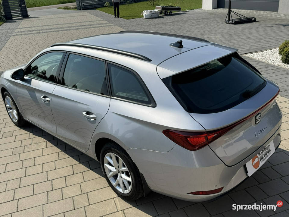 Seat Leon 20 TDI 115 Salon Bezwypadkowy IV 2020 podlaskie Zambrów