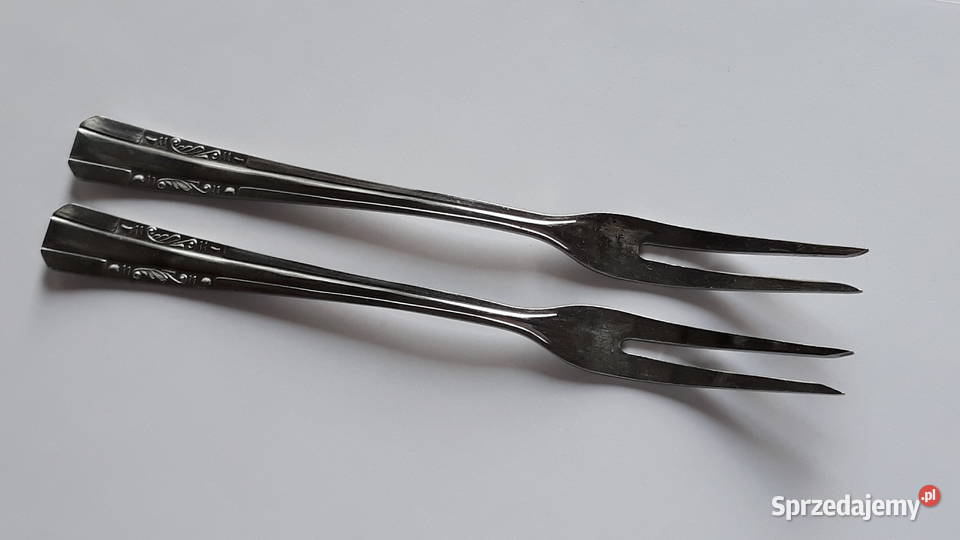 2 X widelec serwingowy do serwowania SATURN Zastawa stołowa śląskie Dąbrowa Górnicza