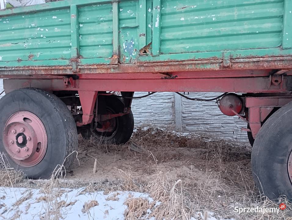 Sprzedam przyczepę wywrotkę nieuszkodzony Lubasz