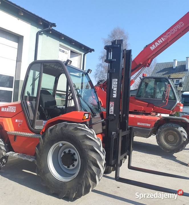 Manitou linde wózek widłowy wynajem wózków Pozostałe Pozostałe