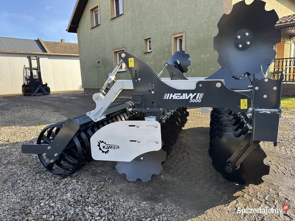 Brona talerzowa KAMER HEAVY 3000 z poprzeczną sprzedam