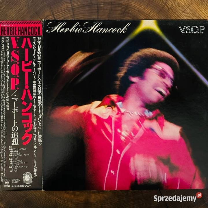 Herbie Hancock VSOP 2LP EXNM Japan Obi LP 1977 Gdańsk