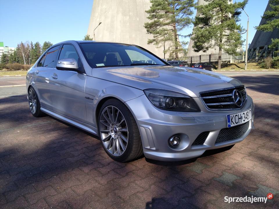 MercedesBenz C63 AMG P30 487 62 V8 LSD Mercedes-Benz małopolskie Trzebinia