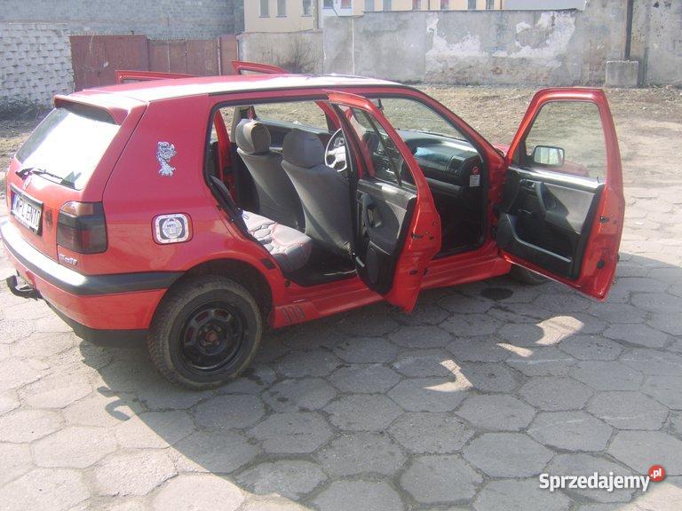 Volkswagen Golf III welurowa tapicerka Płock