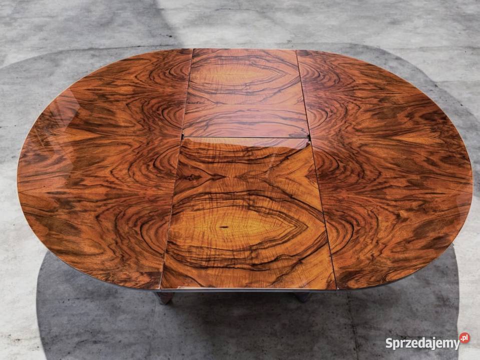 Stół Art Dco 8 krzeseł Zestaw stół i krzesła mazowieckie Halinów sprzedam