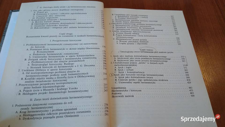 Prawda i metoda zarys hermeneutyki filozoficznej