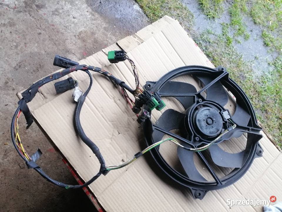 Citroen peugeot 20 hdi wentylator chłodnicy Pułtusk