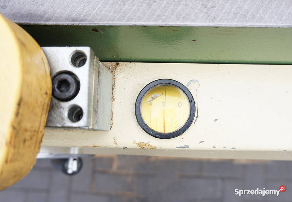 Wyrówniarka MAKA AH 530 MarMasz Produkcja Biznes i Przemysł Sierakowice