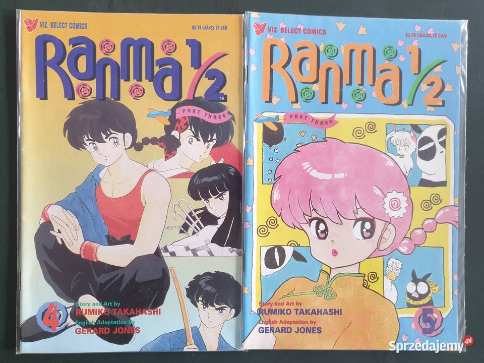 Manga Ranma 12 18 komiksów USA Kultura i Rozrywka Gdynia