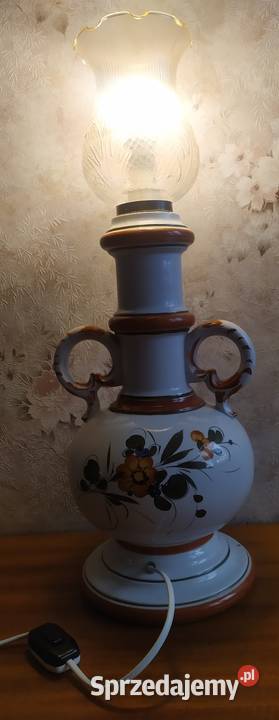 Lampa ręcznie malowana Głogów