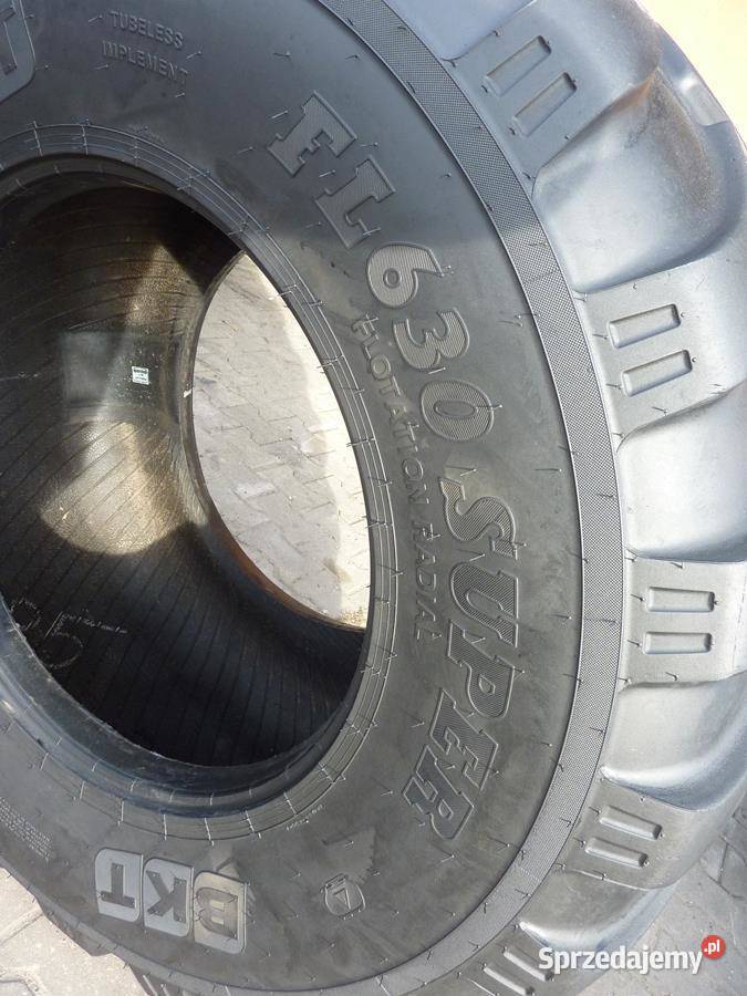 2x Opona używana rolnicza 60055R265 BKT FL630 Zaścianki